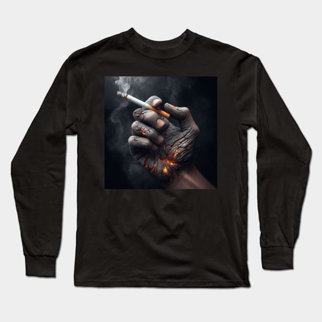 Smokery II Long Sleeve T-Shirt by sonnycosmics